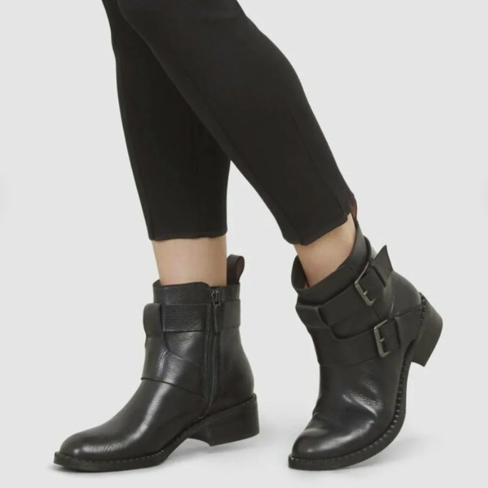 Kenneth Cole New York Women's Best Slit Moto 2 Motorcycle Boot